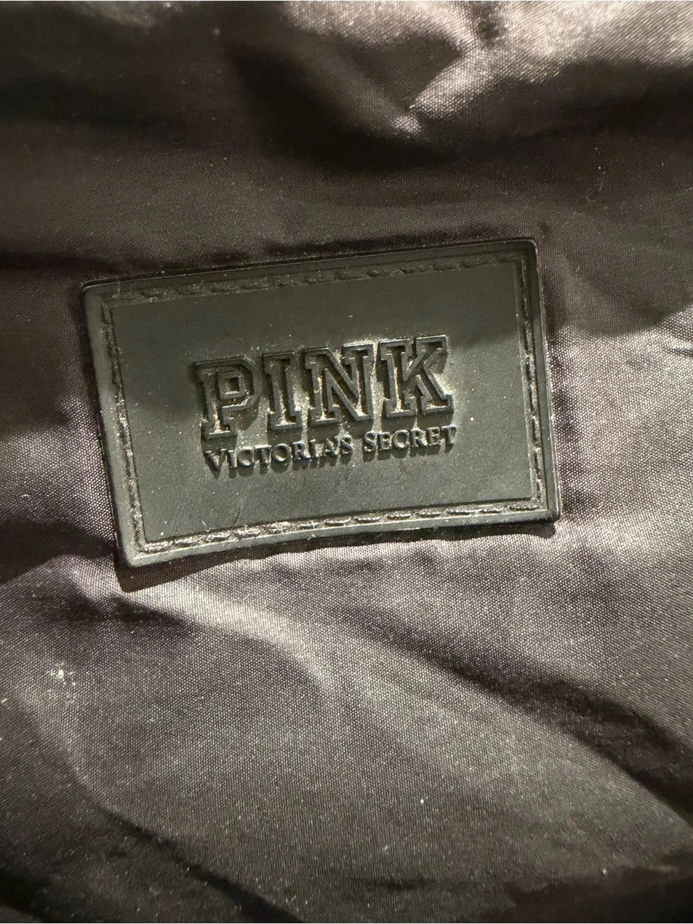 Victoria’s Secret Pink Crossbody Small Zipper Bag - Black